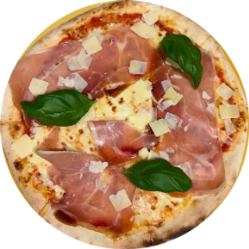 Pizza Prociutto di Parma / Parma singi pizza