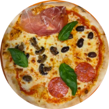 Pizza Stagioni / 4 hooaja pizza